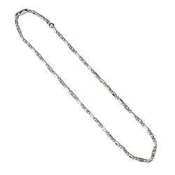 18KT White Gold Chain Sauro Ball Link Chain Necklace