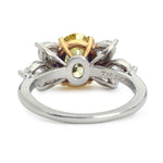 Tiffany & Co. Oval-Cut Fancy Intense Yellow Diamond Ring