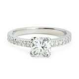 Tiffany & Co. 1.06 Carat Cushion-Cut Diamond Novo Ring