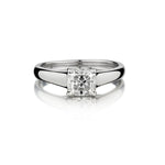 Tiffany & Co. 1.08 Carat Lucida Cut Diamond Solitaire Ring