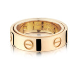Cartier 18KT Rose Gold Size 54 Double Love Ring