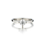 Birks 0.58 Carat Round Brilliant Cut Diamond Engagement Ring