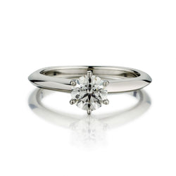 Tiffany & Co. 0.47 Carat Round Brilliant Cut Diamond Ring