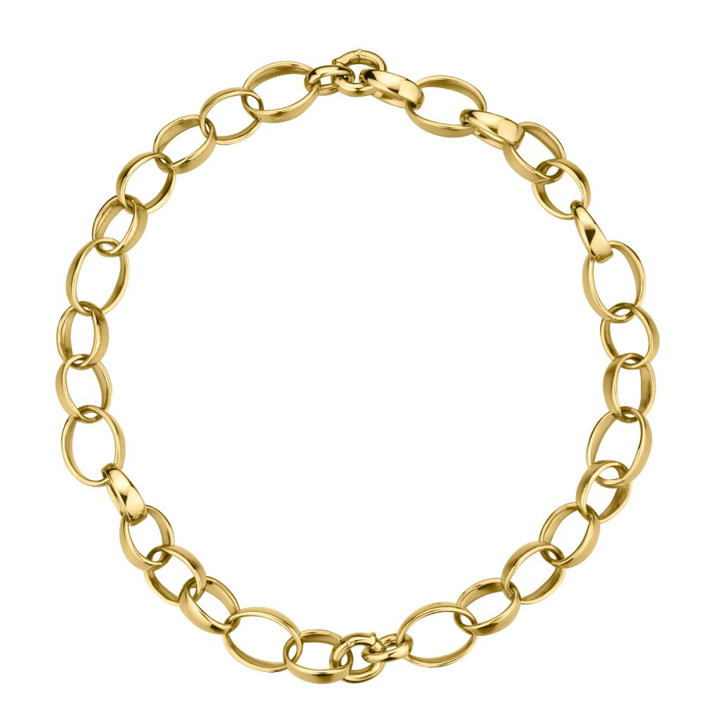 Pomellato 18KT Rose Gold Iconica Metallic Thick Gold Chain