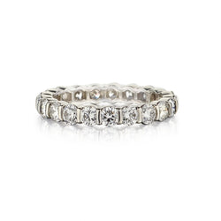 Tiffany & Co. 2.10 Carat Total 'Full Circle' Platinum Ring