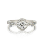 Tiffany & Co. Round Brilliant Cut Diamond Embrace Engagement Ring