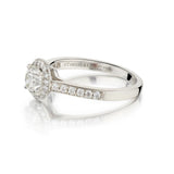 Tiffany & Co. Round Brilliant Cut Diamond Embrace Engagement Ring