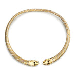 Cartier 18kt Tri-Colour Gold Panthere Choker Necklace