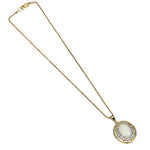 11.22 Carat Oval-Shaped Opal WIth Diamond Gold Pendant Necklace
