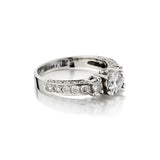 Ladies 19kt White Gold Diamond Ring.  1.55ct Tw