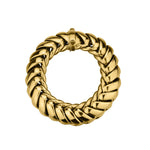 Italian-made 18kt White Gold Impressive Link Bracelet