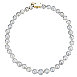 9.75-13mm Cultured South-Sea Semi Baroque Pearl Necklace
