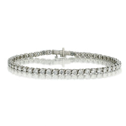 Tiffany & Co. 4.50 Carat Total Weight Round Brilliant Cut Diamond Bracelet