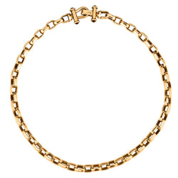 14KT Yellow Gold Open Link Chain Necklace