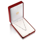 Cartier 1.39 Carat Heart-Shaped Diamond White Gold Pendant Necklace