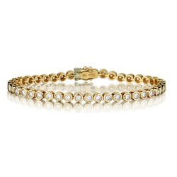 14kt Gold Diamond Tennis Bracelet.  3.15ct Tw