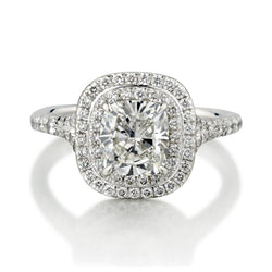 Tiffany & Co. 1.50 Carat Cushion-Cut Diamond Soleste Solitaire Ring