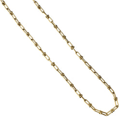 14KT Yellow Gold Large Link Made In Italy Chain Necklace