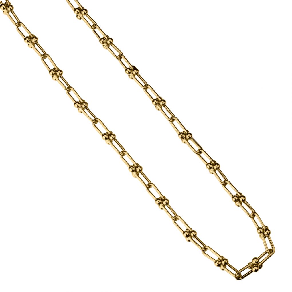 MIA FIORE Made In Italy 14kt Gold Paperclip Chain Necklace main image 1