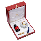 Cartier Must De Cartier Pasha Fountain Pen And Inkwell Box Set
