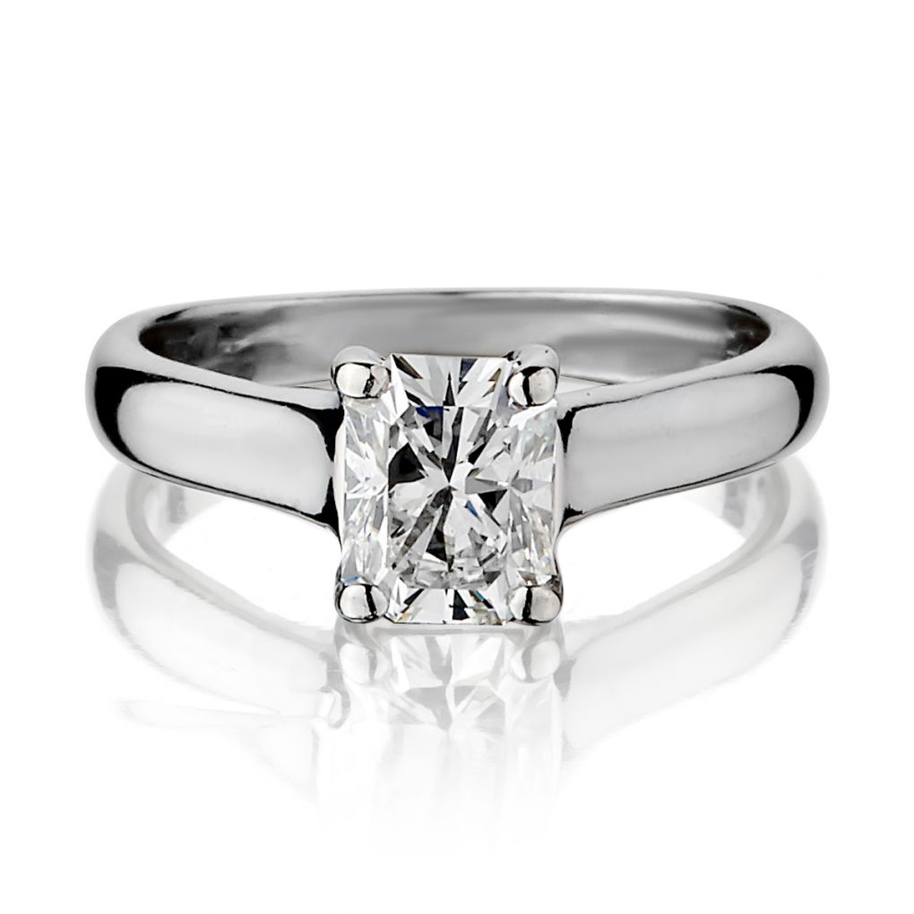 Tiffany Carat Lucida Cut Diamond Solitaire Engagement