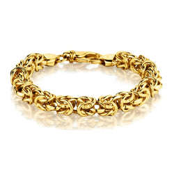 Ladies 18kt Yellow Gold Bracelet. Signed Birks