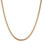 24" Yellow Gold Gold Chain in 14kt. Made in Italy.