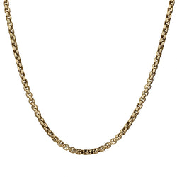 TIFFANY & Co 18kt yellow gold square link chain.20"
