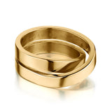 Cartier Nouvelle Vague Cross Over in 18kt yellow gold. Size 54.