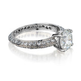 Ladies 18kt White Gold Diamond Ring.  2.16 Tcw.
