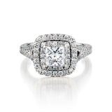 Ladies 18kt Diamond Ring. 2.01 Tcw  Designer "Neil Lane"