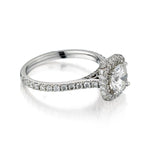 Ladies 14kt White Gold Diamond Ring 1.71 Tcw. GIA Cert.