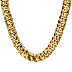 Ladies 18kt Yellow Gold Chunky Chain .