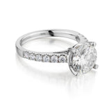 Ladies 14kt Diamond Ring. 2.95ct Tw.