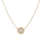 Tiffany & Co "Enchantment Collection" Necklace in 18kt Rose Gold and Platinum