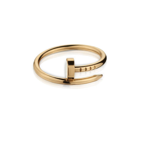Cartier Juste Un Clou Ring in 18kt Y/G. Size 50 (6)