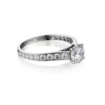 Van Cleef And Arpels 0.70 Carat Round Brilliant Cut Diamond Romance Ring