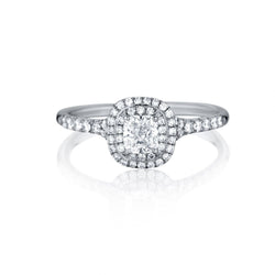 Tiffany & Co " Soleste " Collection Ring in Platinum. 1.34ct Tw