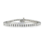Ladies 14kt WG Diamond "Tennis Bracelet" 50 x 5.00 Tcw