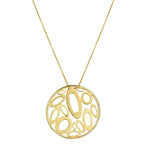 Roberto Coin Large  "Chic & Shine"  Pendant in 18kt Yellow Gold.