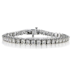 Ladies 14kt W/G Diamond "Tennis Bracelet " Featuring 9.50ct Tw
