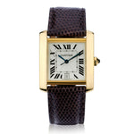 Cartier Large Tank Francais in 18kt Yellow Gold. Automatic.