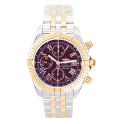 Breitling Chronomat Evolution 43.7mm Rose Gold & Steel Watch