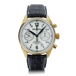Bell And Ross Vintage Original Automatic Chronograph Yellow Gold Watch