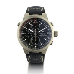 IWC GST Chronograph Rattrapante Limited Edition Black Dial Watch