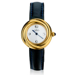 Cartier Trinity Vermeil Plated Quartz Ladies Watch. Ref 2735