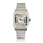 Cartier 18KT Yellow Gold And Stainless Steel Santos Quartz Watch