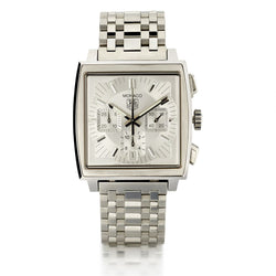 Tag Heuer Classic Monaco Chronograph Silver Dial Watch