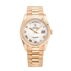 Rolex Rose Gold Day/Date Presidential 36mm Watch