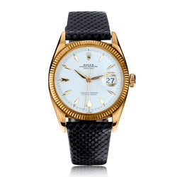 Rolex Oyster Perpetual 9KT Yellow Gold Vintage Datejust Watch